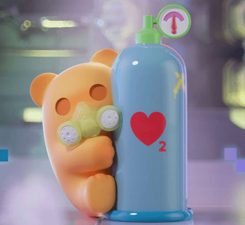 Фигурка 'Сердечко' из серии ShinWoo Lovesick Lab Blind Box